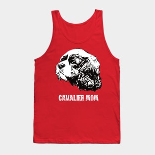 Cavalier Mom Cavalier King Charles Spaniel Design Tank Top